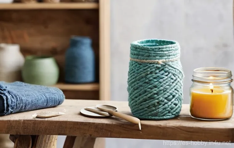 직접 만든 선물 아이디어 - **Sustainable & Upcycled Crafting Scene**
    "A bright, inviting studio space bathed in soft, natur...