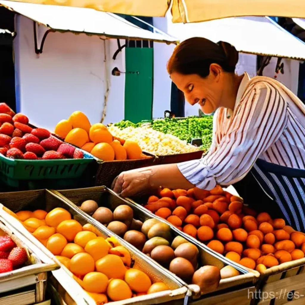디저트 만들기 - **Prompt 1: The Passionate Baker's Market Haul**
    A warm, inviting image of a passionate woman ba...